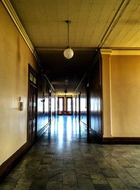 Empty corridor