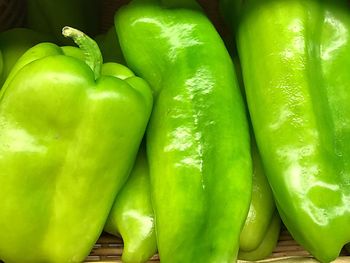 Close-up of green vegetables for sale in market