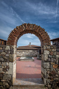 Old ruins against sky