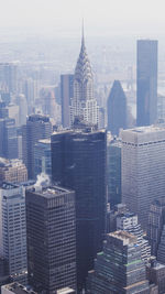 Aerial view of buildings in city