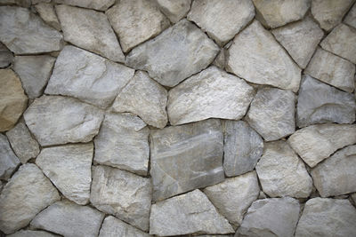 Full frame shot of stone wall