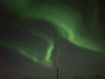 Low angle view of sky at night