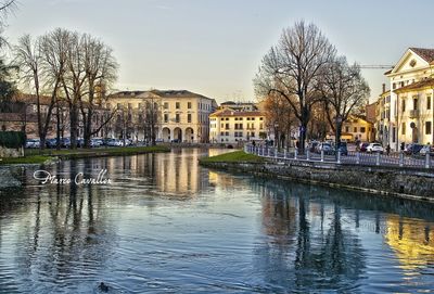 River with buildings in background