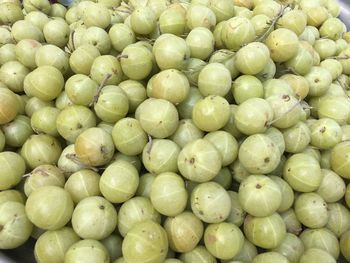 Full frame shot of fruits in market