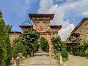 View of historical building against sky