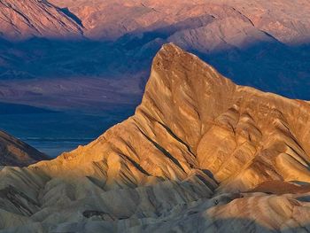 Scenic view of mountain range