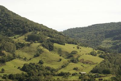 Scenic view of mountains