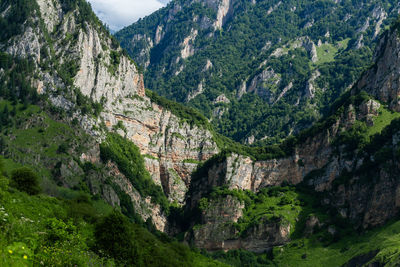 Panoramic view of mountains