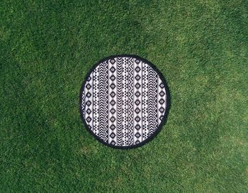 Close-up of ball on grass