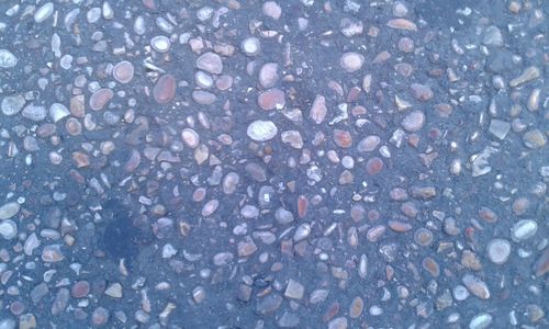 Extreme close up of colorful stones