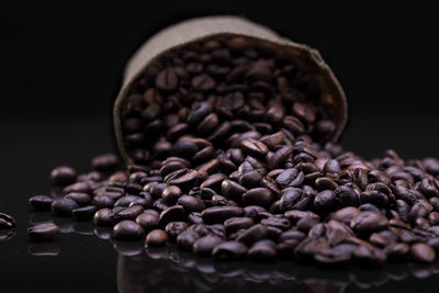 Close-up of coffee beans