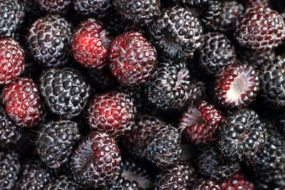 Full frame shot of strawberries