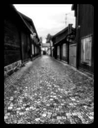 Empty alley