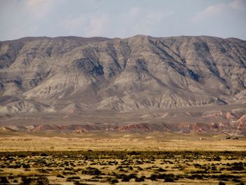 Scenic view of mountains