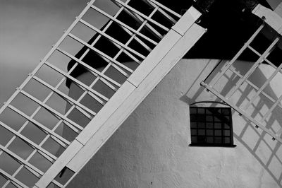 Low angle view of building against sky