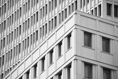 Full frame shot of office building