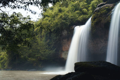 Waterfall in forest