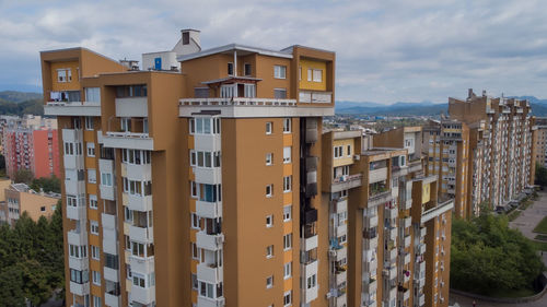 View of buildings in city