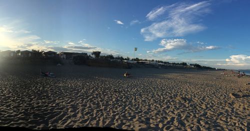Scenic view of beach