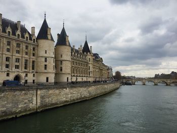 View of buildings at waterfront