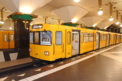 U-bahn at railroad station