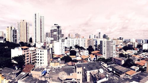 Cityscape against sky