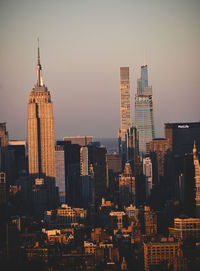 Modern buildings in city