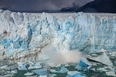 Ice melting - glacier