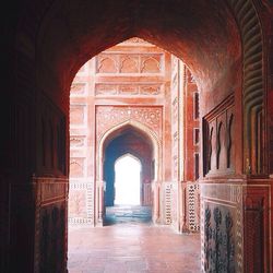Corridor of building