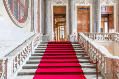 Interior of building