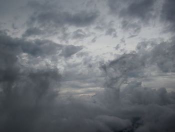 Storm clouds in sky