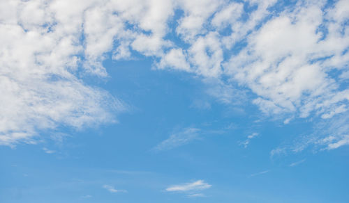 Low angle view of sky