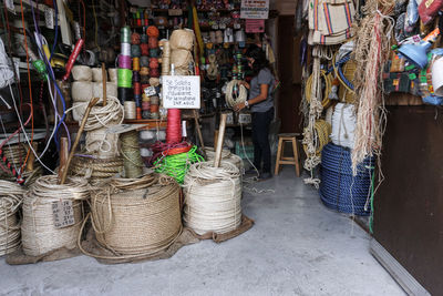 Market stall for sale in store