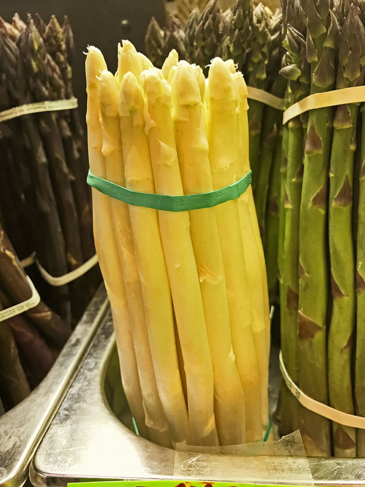 Yellow asparagus