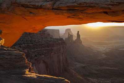 View of cave