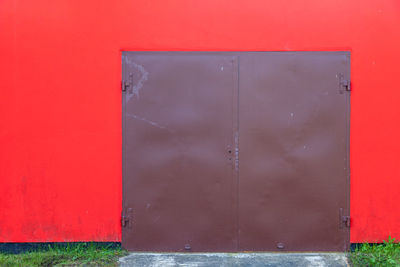 Close up of wall
