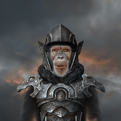 Nft ape colossal war 005