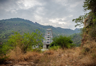 City view from hill top image is taken from marudhmalai temple 