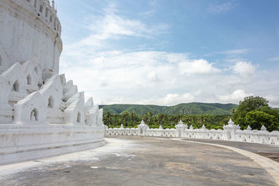 View of temple against sky