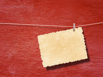 Close-up of paper