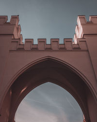 Low angle view of building against sky