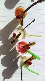 Close-up of fruit on table