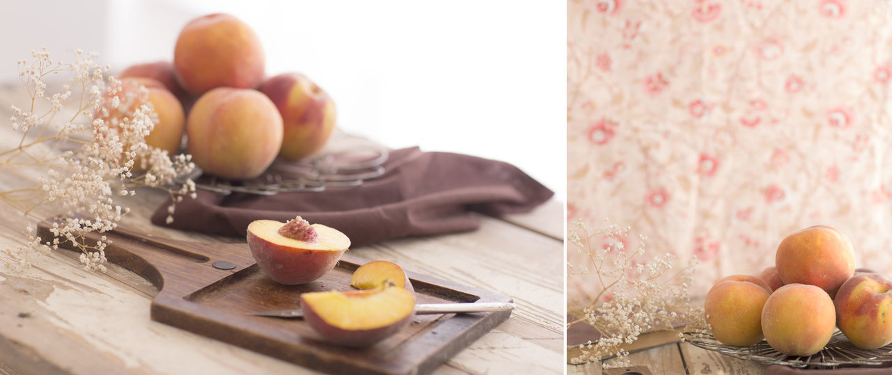 CLOSE-UP OF FRUITS IN BASKET