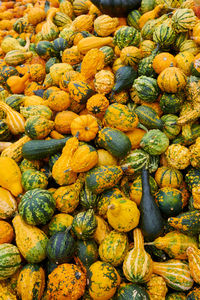 Full frame shot of fruits for sale at market stall