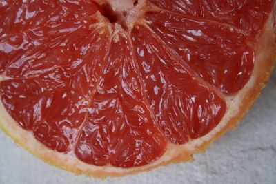 High angle view of fruits