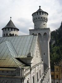 Low angle view of historical building against sky