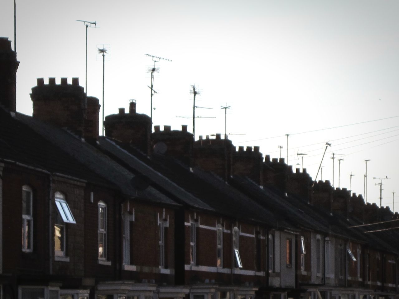 Chimneys and aerials