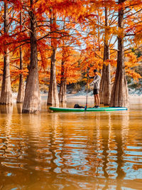 Scenic view of lake