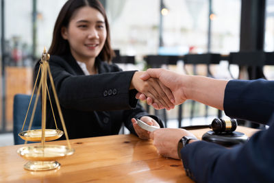 Portrait of woman using mobile phone
