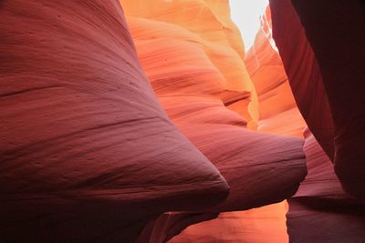 Full frame shot of rock formation